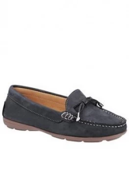 Image of Hush Puppies Maggie Loafers - Navy