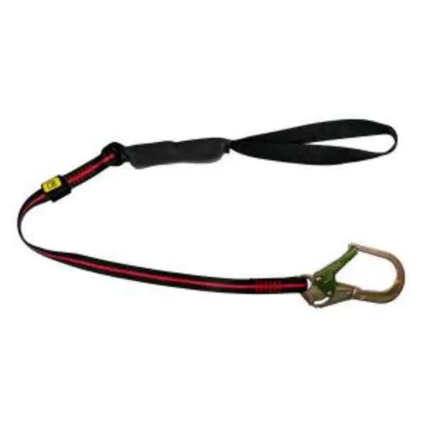 Image of Honeywell Arc Flash Single Rebar Hook Lanyard Black Red 1.8M BESWHWFPLARCMSEU