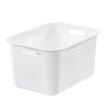 Image of Smartstore 13L Wardrobe Basket - White