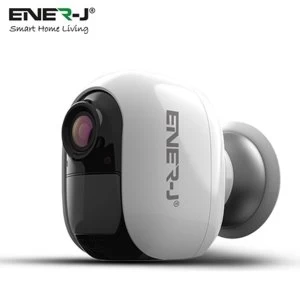 Image of ENER-J Smart 1080P Full HD Wire-Free Battery-Powered WiFi IP Camera with Motion Detection and Night Vision