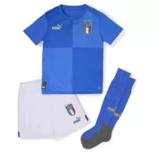 Image of Puma Italy Home Minikit 2022/2023 Infants 2022/2023 - Blue