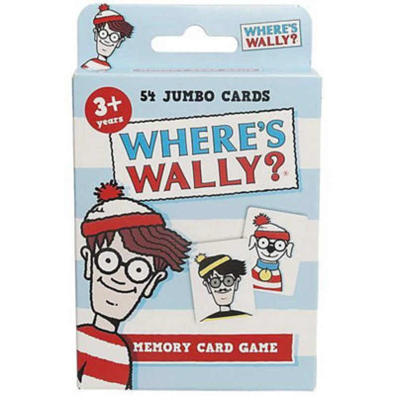 Image of Paul Lamond Games Where's Wally Memory Card Game - Brand New And Sealed