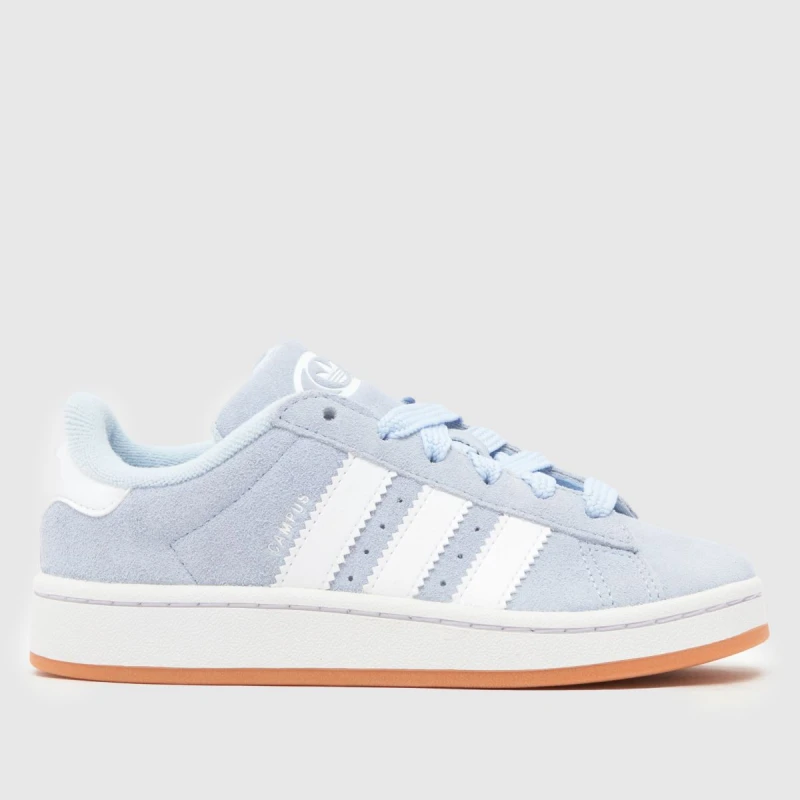 Image of adidas Pale Blue Campus 00s Girls Junior Trainers Pale Blue UK 11 (EU 29)