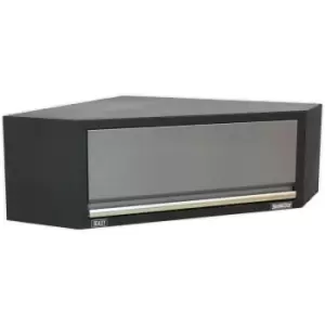 Image of 865mm Modular Corner Wall Cabinet - Lift-up Door with Gas Struts - For ys02642