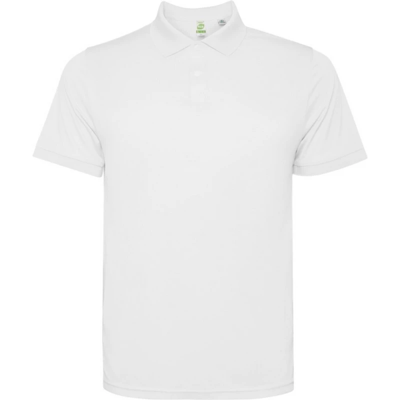 Image of ROLY ROLY Men Tormo Short-Sleeved Polo Shirt in White Size: Small White S Male 5063806096993