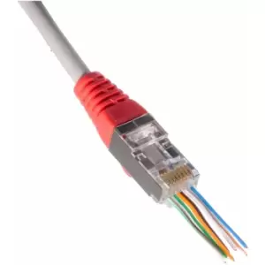 Image of TUK Ltd SPEEDY RJ45 Cat 5e STP plug bag of 100