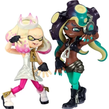 Image of Splatoon 2 Figma Action Figures Off the Hook Pearl & Marina 9 - 10 cm