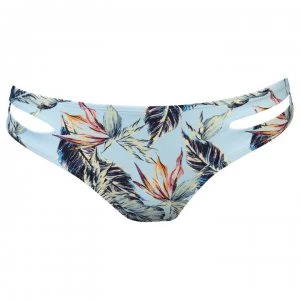 Image of Vero Moda Vero Palm Tanga Bikini Briefs - COOL Blue
