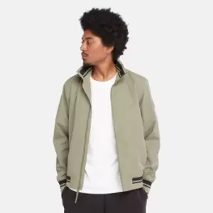 Image of Timberland Mount Lafayette Bomber Jacket For Men In Greige Green, Size S