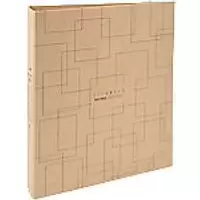 Image of Exacompta Ring Binder 2 rings 30 mm Cardboard A4 Brown