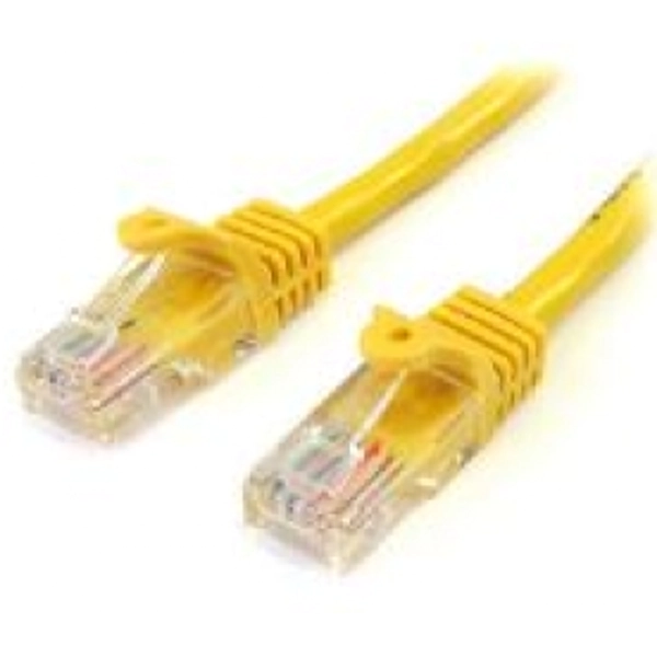 Image of StarTech 1m Cat5e Snagless UTP Network Patch Cable RJ 45RJ 45 Yellow