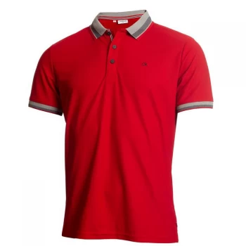 Image of Calvin Klein Golf Polo Shirt - Red