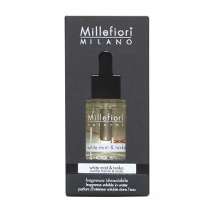Image of Millefiori Milano White Mint & Tonka Water Soluble Fragrance 15ml