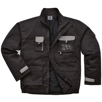 Image of Portwest - TX18BKRL - sz L Texo Contrast Jacket - Lined - Black