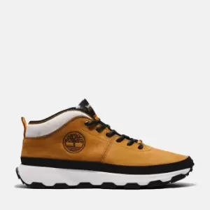 Image of Timberland Winsor Trail Outdoor Hiker For Men In Yellow, Size 8
