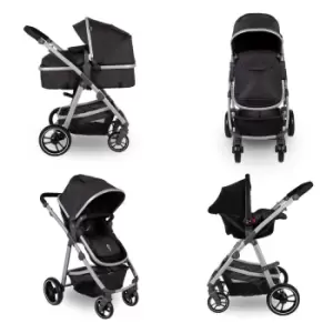 Image of Red Kite Push Me Savanna 3 In 1 Travel System With Infant Carrier (Graphite)