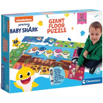 Image of Clementoni Giant Educational Floor Puzzle - Baby Shark