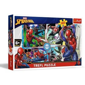 Image of Spiderman To The Rescue Jigsaw Puzzle - 160 Pieces