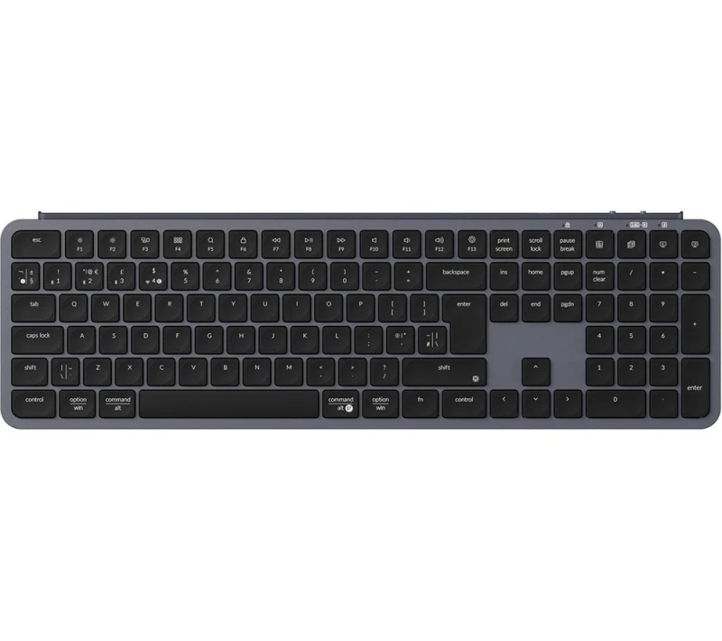 Image of KEYCHRON B6 Pro Wireless Gaming Keyboard - Space Grey, Silver/Grey 4894979002815