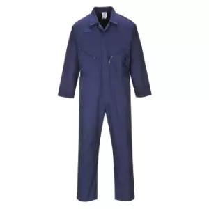 Image of Portwest Liverpool Zip Coverall Navy XL 31"