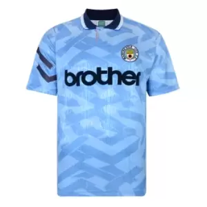 Image of Manchester City 1992 Retro Football Shirt