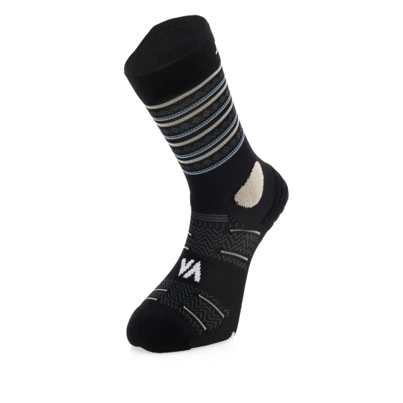 Image of Football Socks Vertical Kyrgyz Noir Unisex 39/41