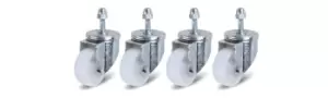 Image of Beta Tools 3026/R 0.5 4 spare swivel wheels for hydraulic jack 3026 0,5