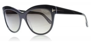 Image of Tom Ford Lily Sunglasses Black 05D Polariserade 56mm