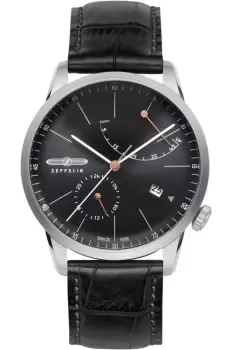 Image of Mens Zeppelin Flatline Automatic Watch 7366-2