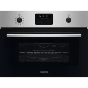 Image of Zanussi Series 40 MicroMax Oven ZVENW6X3 Built In Combination Microwave Oven - Stainless Steel