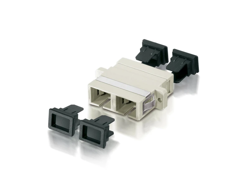 Image of Equip SC Fiber Optic Adapter OM4