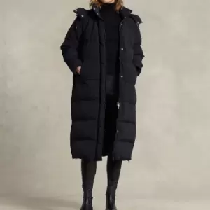 Image of Polo Ralph Lauren Quilted Padded Cotton and Nylon-Blend Coat - M