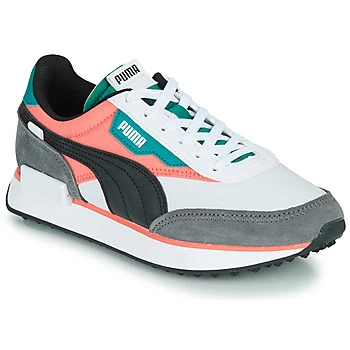 Image of Puma FUTURE RIDER PLAY ON womens Shoes Trainers in Multicolour,7.5,4.5,5.5