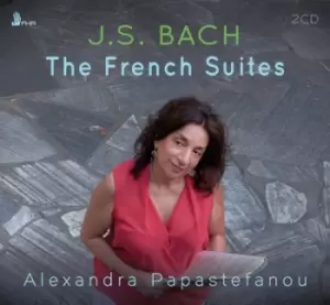 Image of JS Bach The French Suites by Johann Sebastian Bach CD Album
