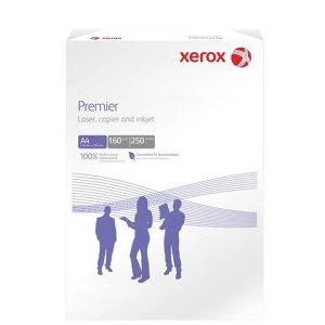 Image of Xerox Premier A4 Paper 250 Sheets 160gm2 White Ref 003R93009