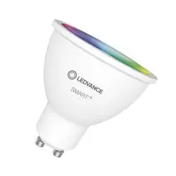 Image of Ledvance 4.9W Smart WiFI Spot GU10 Multicolour 45- 2700/6500 K GU10 350Lm RGBW - 485693