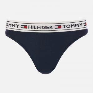 Image of Tommy Hilfiger Womens Brazilian Briefs - Navy Blazer - S