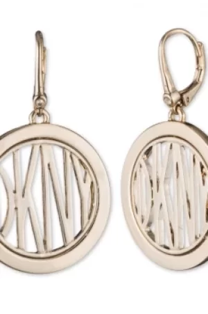 Image of DKNY Logo Earrings 60566208-887