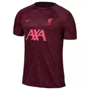 Image of 2022-2023 Liverpool Pre-Match Training Shirt (Red)