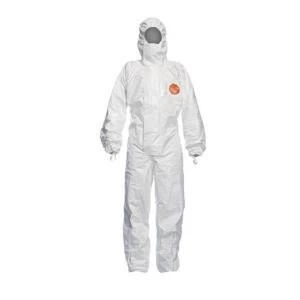 Image of DuPont Tychem 4000 S CHZ5 Extra Extra Large Hooded Coverall White