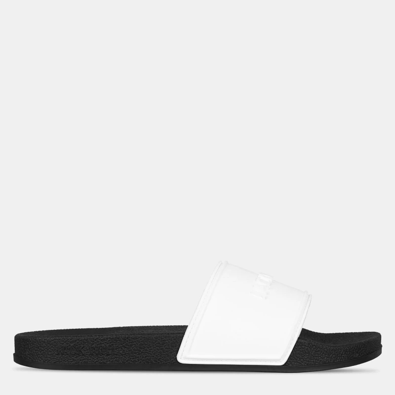 Image of Jack Wills Minimal Logo Sliders - White White 7