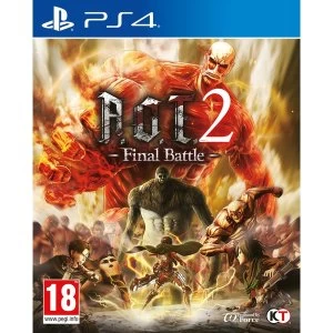 Image of Attack on Titan 2 PS4 Game