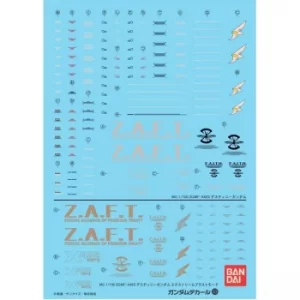Image of Gundam Waterslide Decals 43 GMF-X42S Destiny