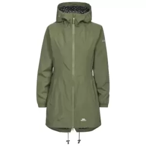 Image of Trespass Womens/Ladies Waterproof Shell Jacket (M) (Moss)