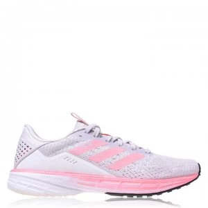 Image of adidas SL20 Summer Ready Running Shoes - Grey/Pink