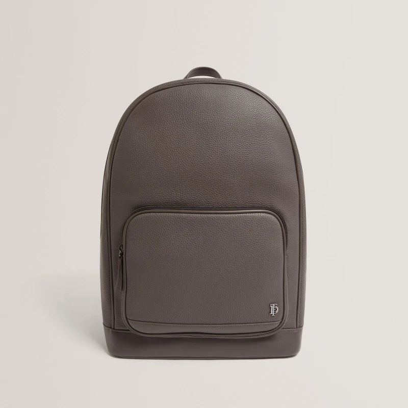 Image of Ted Baker Ted PebbledPU B/Pack Sn62 Charcoal male One Size