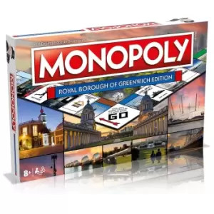 Image of Monopoly Board Game - Royal Borough of Greenwich Regional Edition
