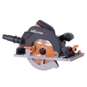 Image of Evolution R185CCSX Circular Track Saw Kit 185mm 1600W 110V
