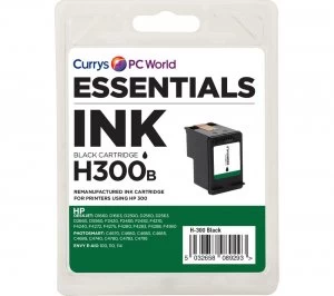Image of Essentials HP 300 Black Inkjet Cartridge