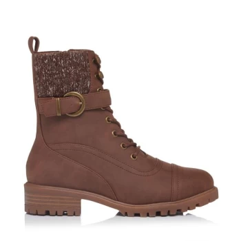 Image of Head Over Heels Prenna Biker Boots - 351